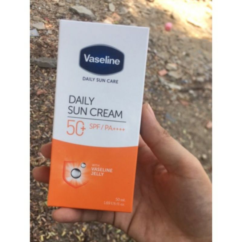 [Chính hãng]Kem chống nắng hàng ngày Vaseline Daily Sun Cream SPF50++ (50ml )