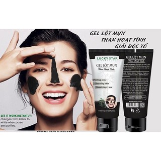 Gel lột mụn than tre hoạt tính thải độc mịn da
