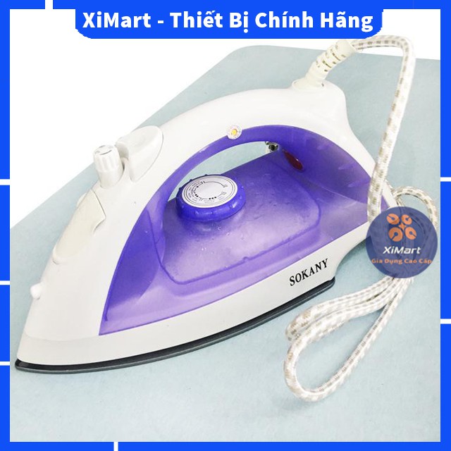 [MỚI 2021] Bàn là hơi nước cầm tay Sokany cao cấp - Bàn ủi hơi nước chính hãng bảo hành 1 đổi 1 - XiMart