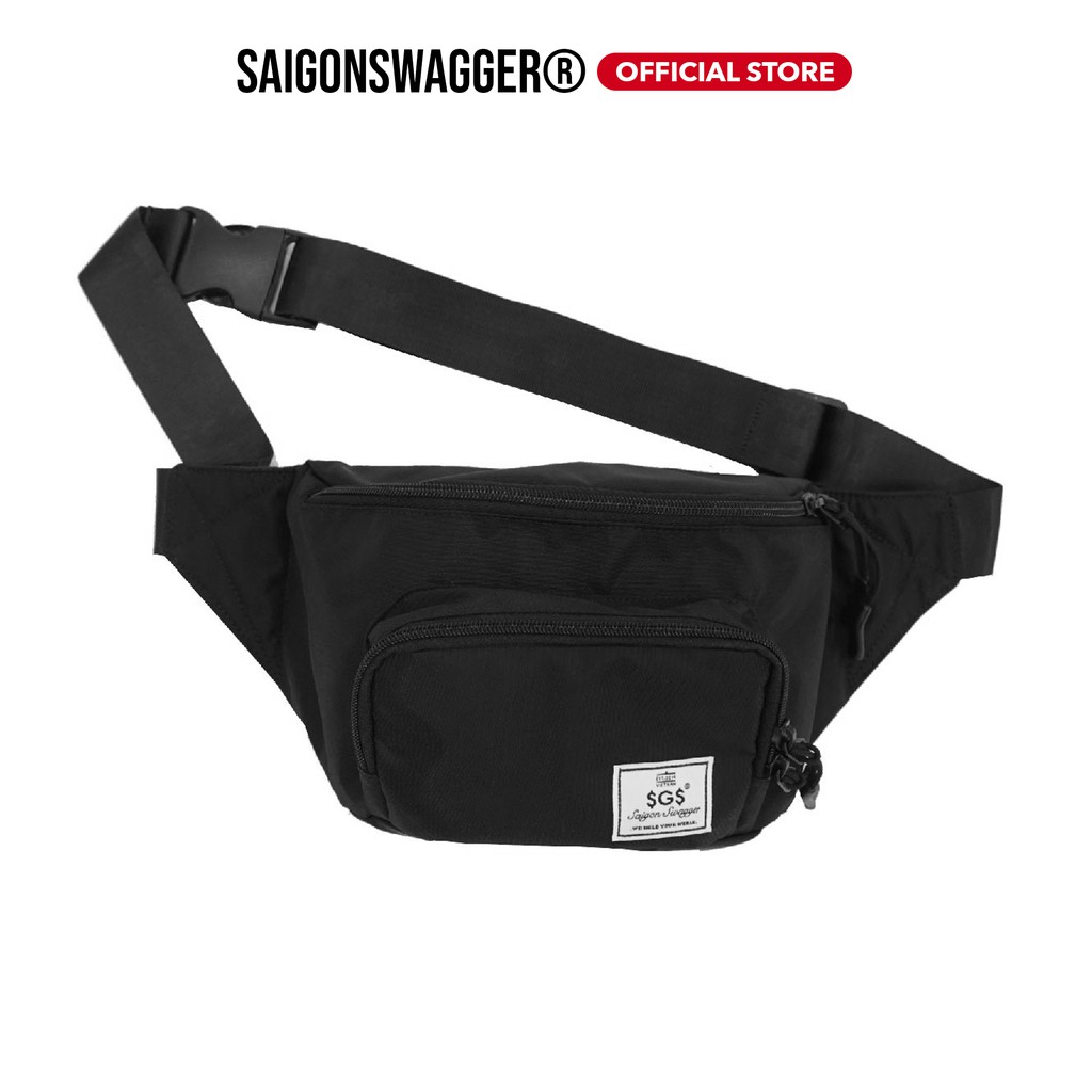 Túi Đeo Chéo, Túi Bao Tử SAIGON SWAGGER® SGS Belt Bumbag-Nhiều Ngăn, Chống Thấm