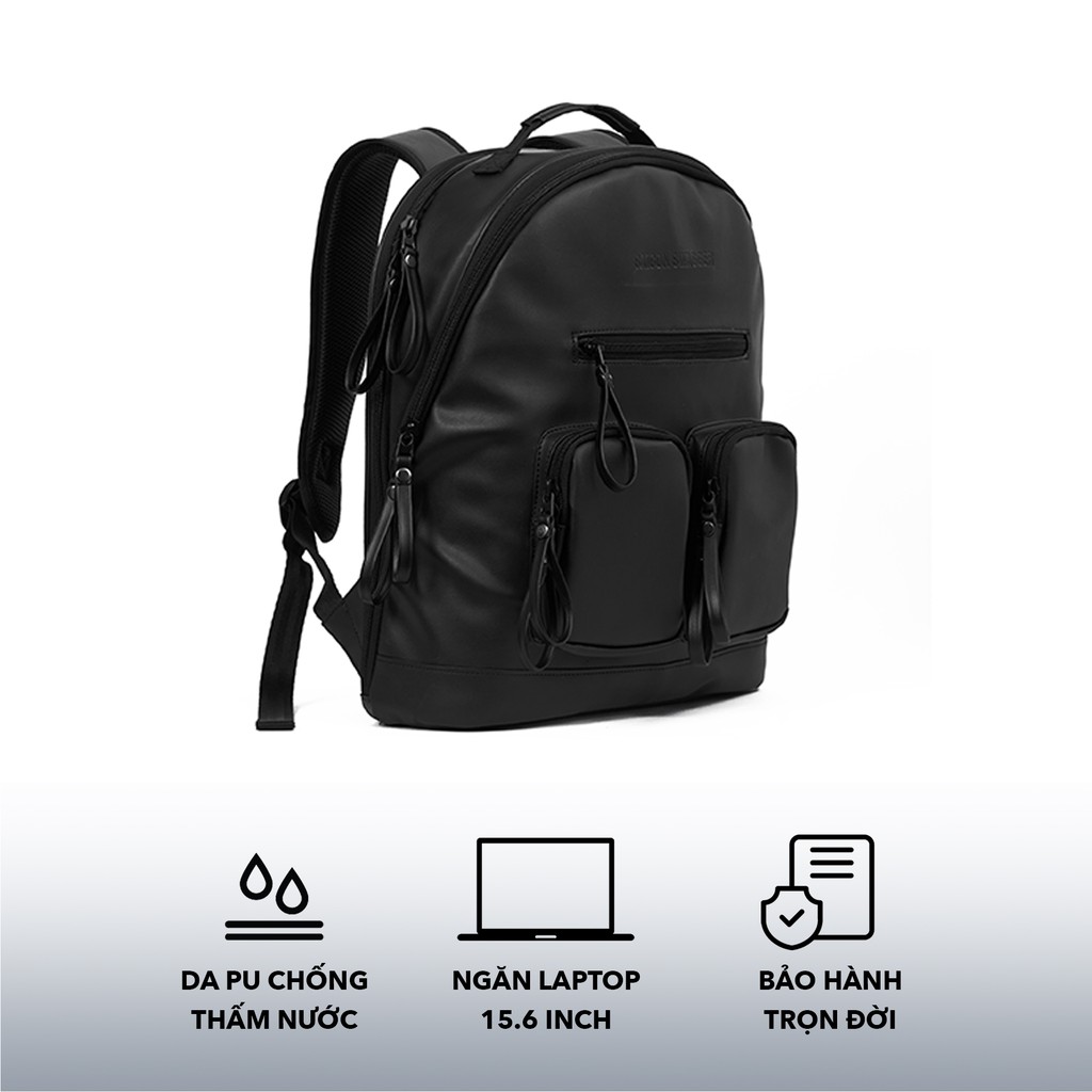 Balo Da Cao Cấp Anthem SAIGON SWAGGER® Ngăn Chống Sốc Laptop 15.6inch