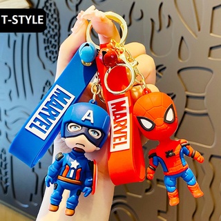 Móc khóa Siêu anh hùng Captain America kèm dây