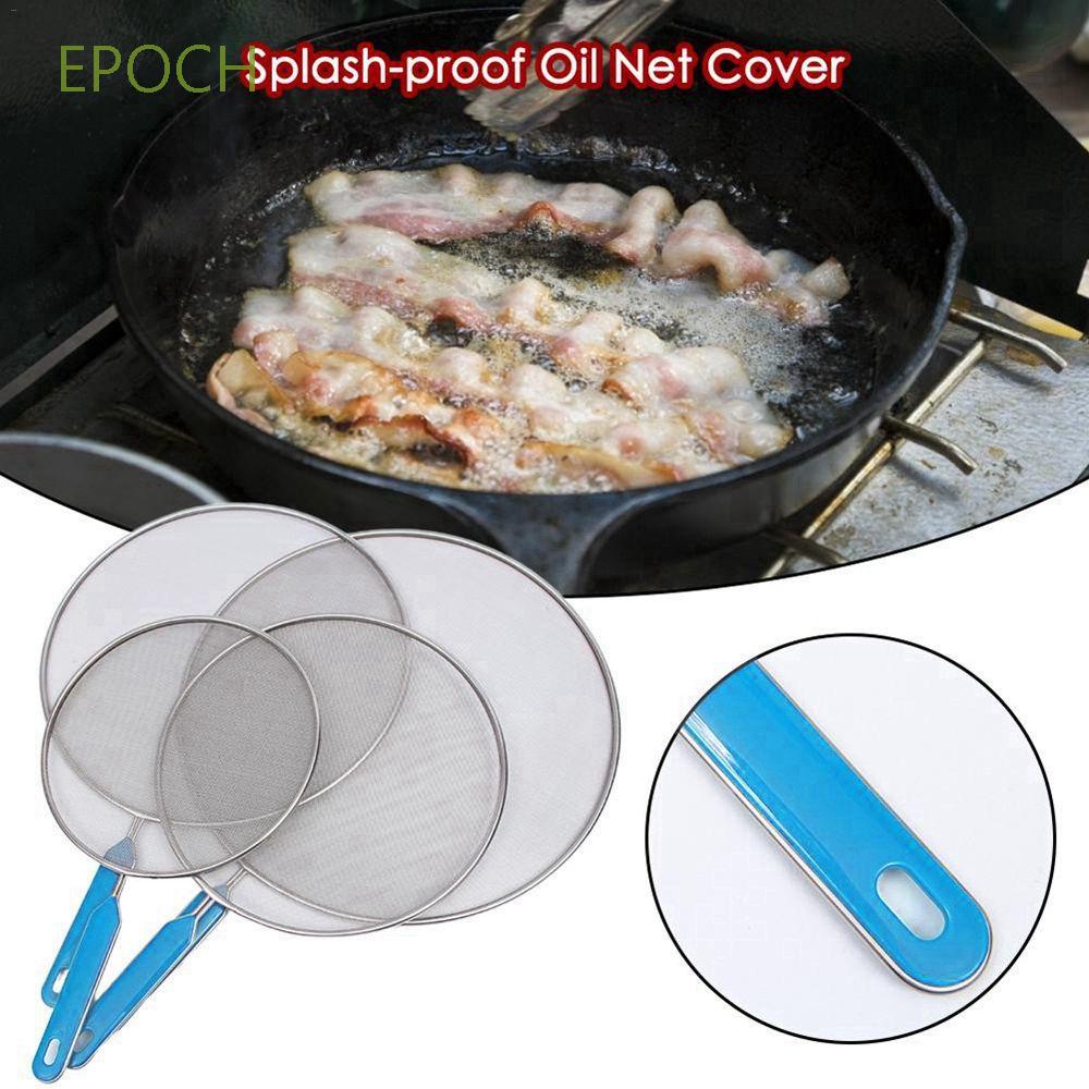 Epoch Nắp Đậy Nồi Bằng Thép Không Gỉ 29cm Chống Văng Dầu Tiện Dụng Cho Nhà Bếp Ốp