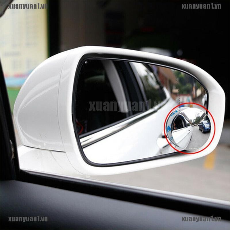 [XUANYUAN1] Set 2 Gương Cầu Lồi Góc Rộng Loại Bỏ Điểm Mù Cho Xe Hơi