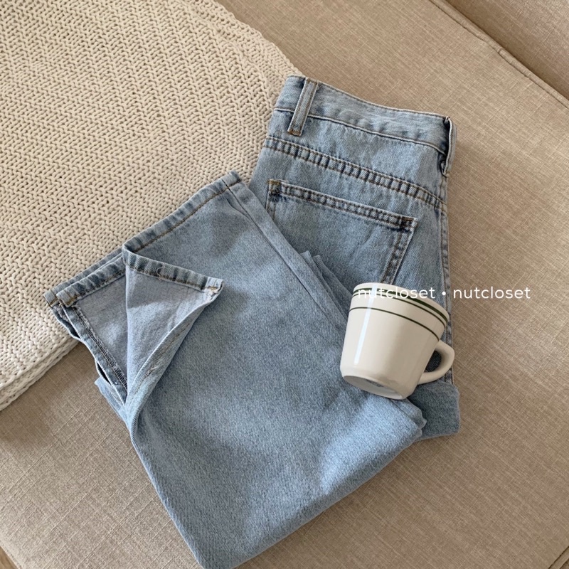 Quần jeans xẻ ống (MS8076) _ Q0102