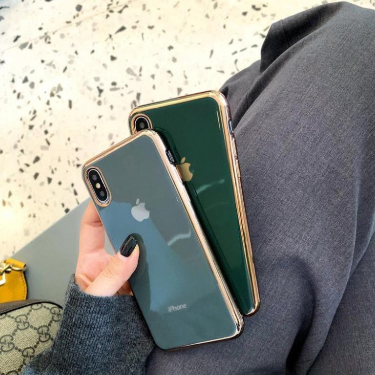 Ốp lưng iphone Logo Trái Tim Viền Mạ Vàng 6 6plus 6s 6plus 6 7plus  8 8plus x xs xs max 11 11 pro 11 promax tphcm