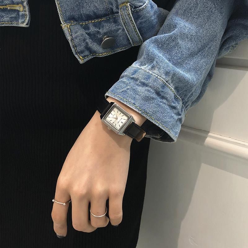 Ms. Winner Đồng Hồ Vuông Cao Cấp Chống Thấm Nước Chất Lượng Cao