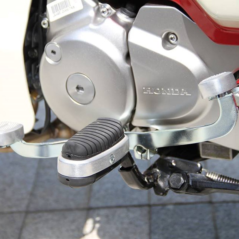 [CHÚ Ý] Cặp gác chân trước, cặp giò đạp trước xe máy độ kiểu con rùa gắn các dòng xe máy HONDA YAMAHA SUZUKI thông dụng