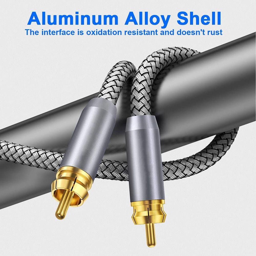 BEBETTERM Dây Cáp Đồng Trục Âm Thanh OD 6.0 Chất Lượng Cao