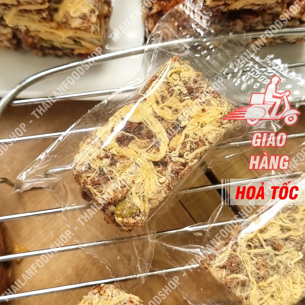 Thanh Gạo Lứt Chà Bông - Combo 10 Thanh Rời