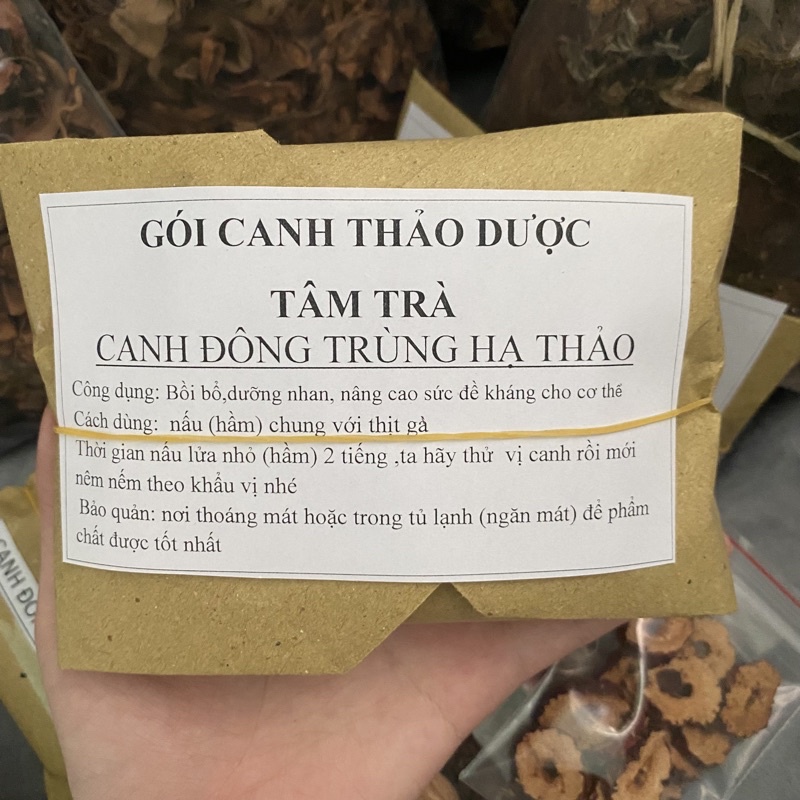 Gói Canh Thảo Dược - Canh Đông Trùng Hạ Thảo 8 vị