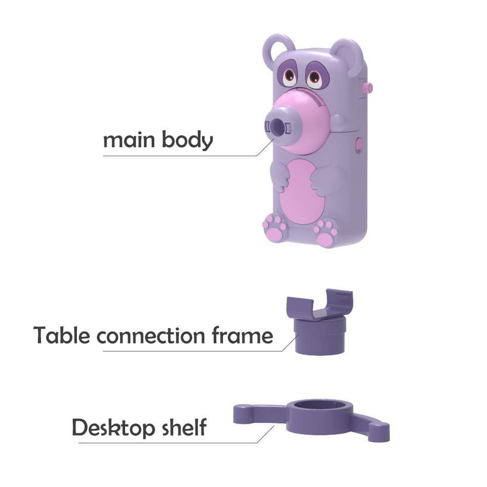 Máy chiếu hình đa năng 3 trong 1 sản phẩm cao cho bé  tập vẽ máy ảnh đèn pin chiếu PAPAZUM