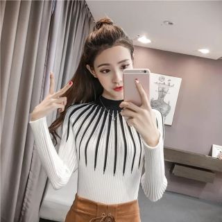 Áo len cao cổ nữ quảng châu