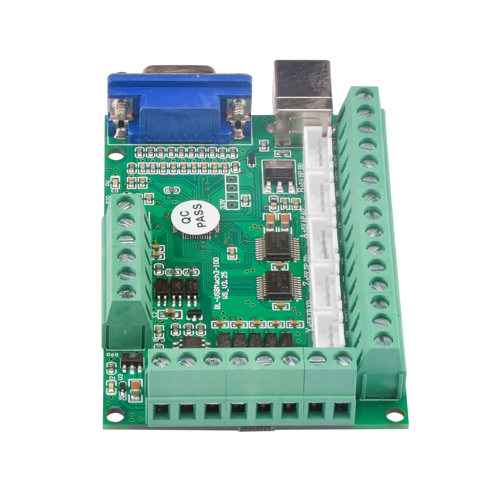 Bo Mạch Điều Khiển Giao Diện Động Cơ CNC USB MACH3 100Khz 5 Trục