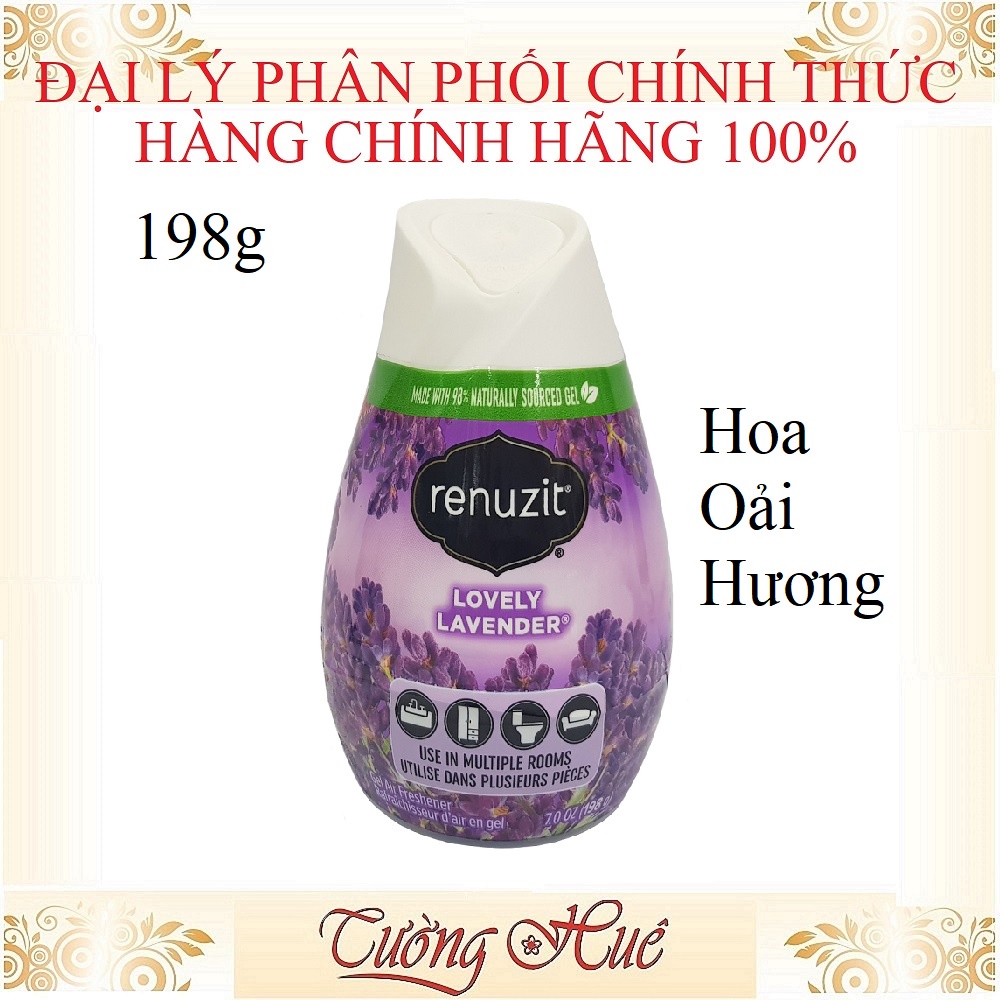 Sáp Thơm Phòng Renuzit Lovely Lavender - 198g ( Hoa Oải Hương )