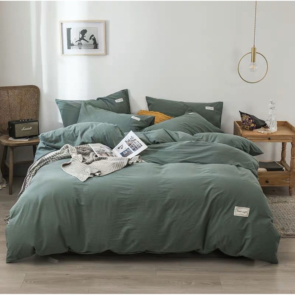 Bộ chăn ga cotton Tici cao cấp phong cách Hàn Quốc đủ size Belady (không kèm ruột)