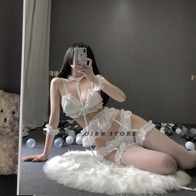 Bộ Đô Lót Cosplay Thú Cưng Sexy Cao Cấp Kèm Dây Dắt Set Bikini Gợi Cảm - Pet001 Bi Thỏ _ Ivyshop | BigBuy360 - bigbuy360.vn