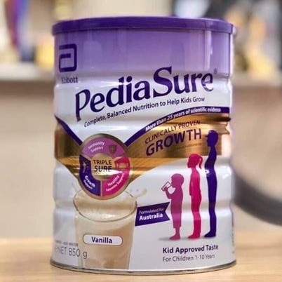 Sữa Pediasure Úc nắp tím 850g [Date 2/2022]