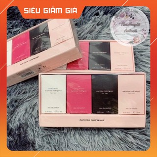 [Chính Hãng] Set Nước Hoa Narciso Rodriguez For Her Mini