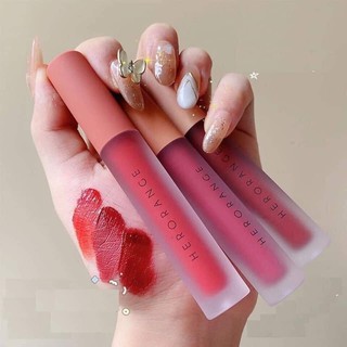 Son kem lì Herorange - Sét 3 cây, Mềm mịn không khô môi