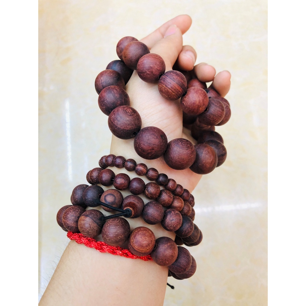 Vòng tay gỗ cẩm trắng