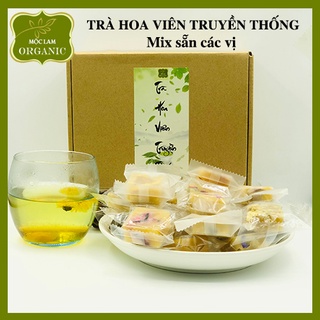 Trà Hoa Cúc Đường Phèn Mix Sẵn 20 Vị tiện lợi ( Hộp 500g)