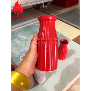 [ Sỉ ] Lọ hoa thắt nơ chuẩn Bát Tràng