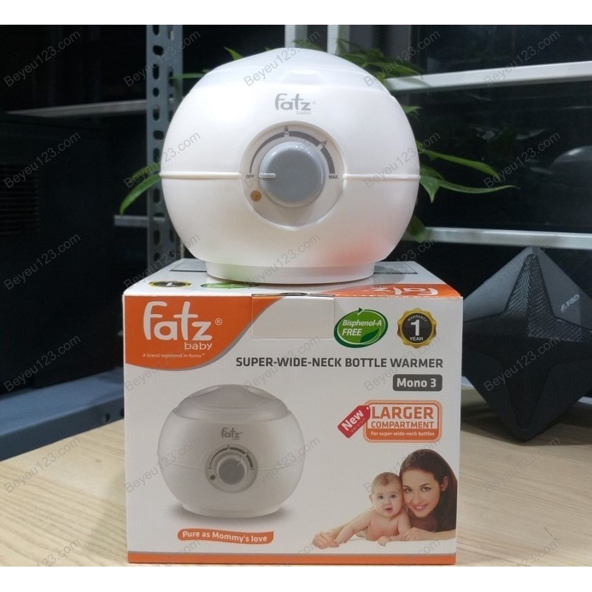 Máy hâm sữa và thức ăn cho bình sữa siêu rộng FATZBABY FATZ FB3027SL