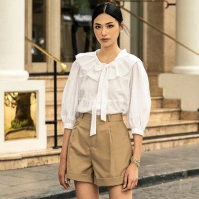 LADY ME by Eva de Eva Áo sơ mi tay lỡ 21SSMO001T