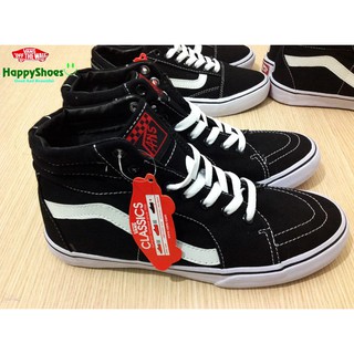 Giày van cao cổ SK8 đen Việt Nam xuất khẩu VN XK.