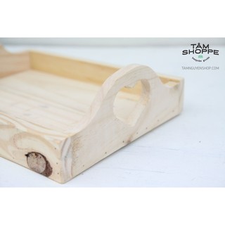 Khay gỗ để ấm trà TAN