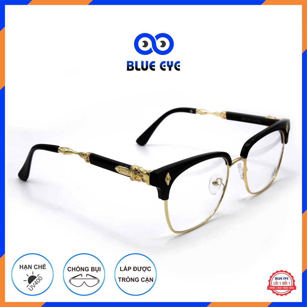 Kính CH thời trang nam nữ cao cấp [gọng kim loại vàng] | BigBuy360 - bigbuy360.vn