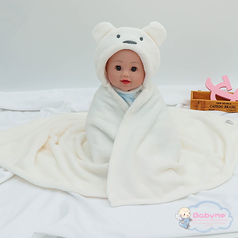 Khăn bọc tắm bằng cotton mềm mại cho bé