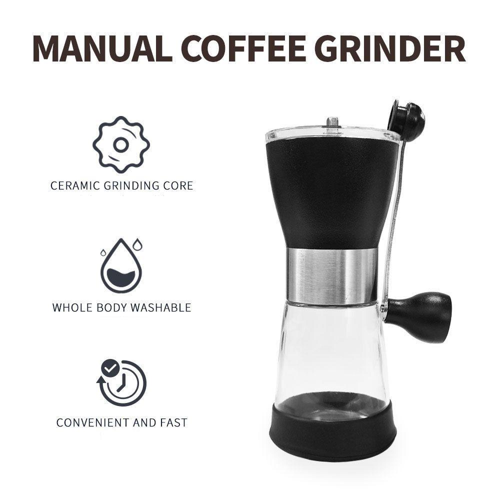 WATTLE Máy Xay Cà Phê Espresso Có Núm Vặn Điều Chỉnh Được