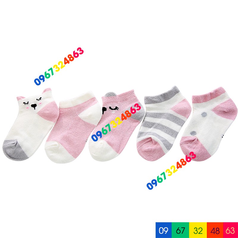 Tất Lưới Cổ Ngắn Kid's Socks Loại Đẹp