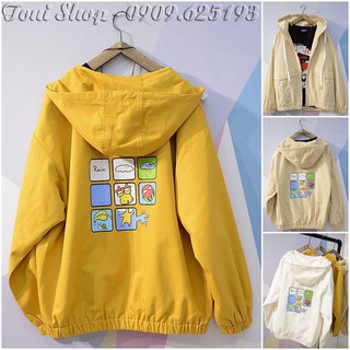 Áo khoác dù 2 lớp kutes