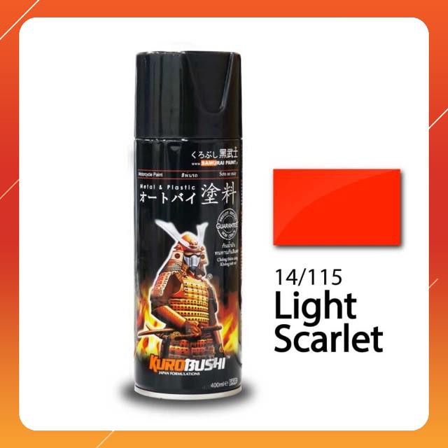 ( Sơn xịt ) Sơn Samurai màu cam mã 115
