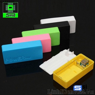 Box sạc dự phòng 2 cell vỏ nhựa