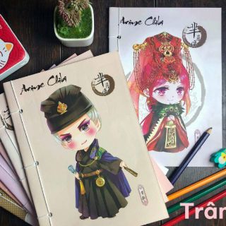 Vở cổ trang chipi