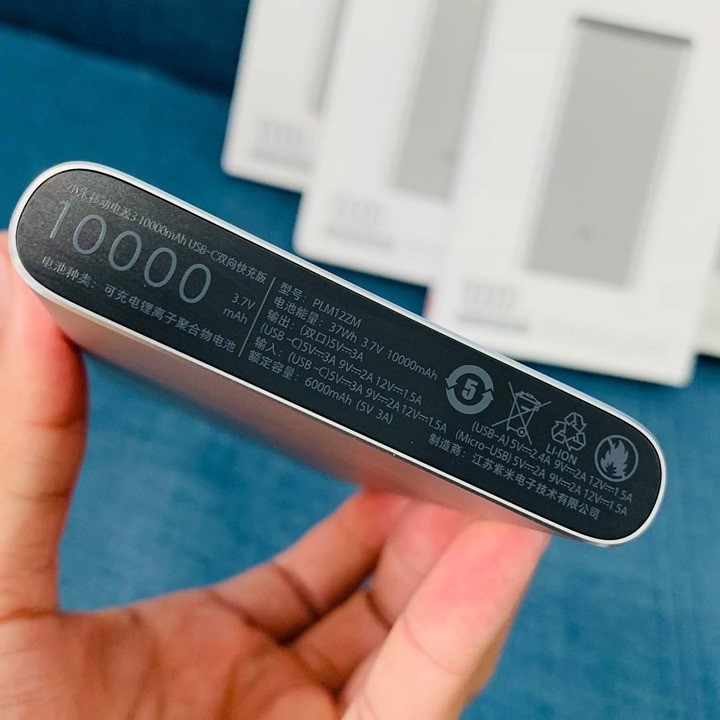 [Mã ELFLASH5 giảm 20K đơn 50K] Pin Sạc Dự Phòng Xiaomi Gen 3 10000mAh