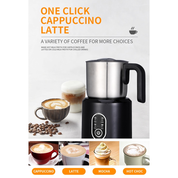 Máy hâm nóng sữa cà phê SADA tự động bằng nhựa tiện lợi