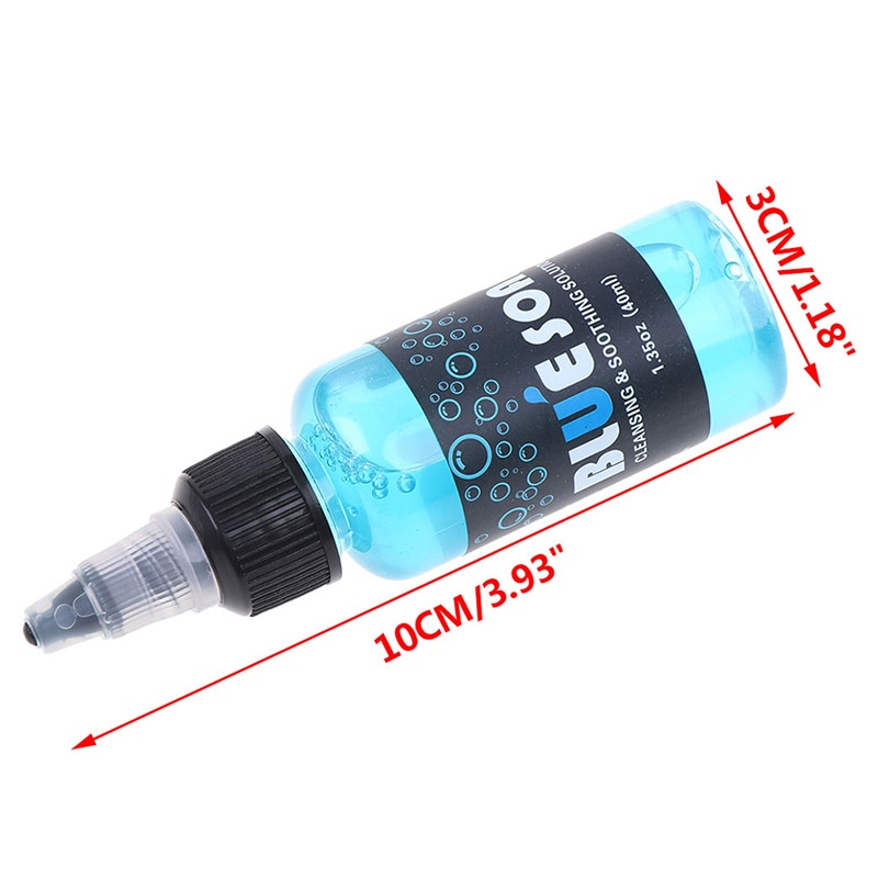 1 Chai Xà Phòng Màu Xanh Dương 40ml Làm Sạch Hình Xăm Arriva