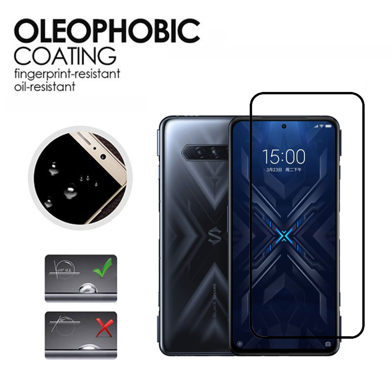 Kính cường lực bảo vệ màn hình + camera cho Xiaomi Black Shark4 3 2 Pro Poco X3 Pro F3 X3 NFC Redmi Note 10 9 Pro 9