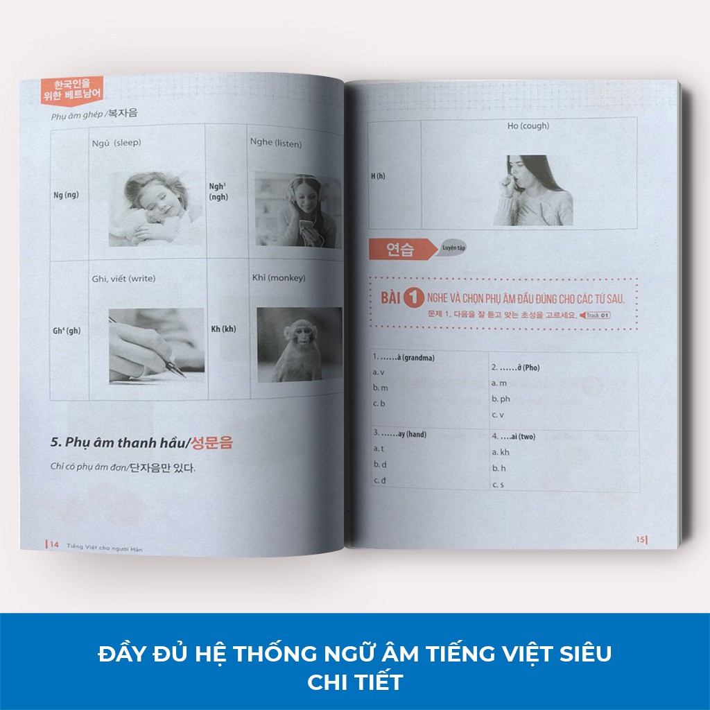 [LIFEMALL9915 - 12% đơn 99K] Sách - Tiếng Việt Dành Cho Người Hàn Sơ Cấp