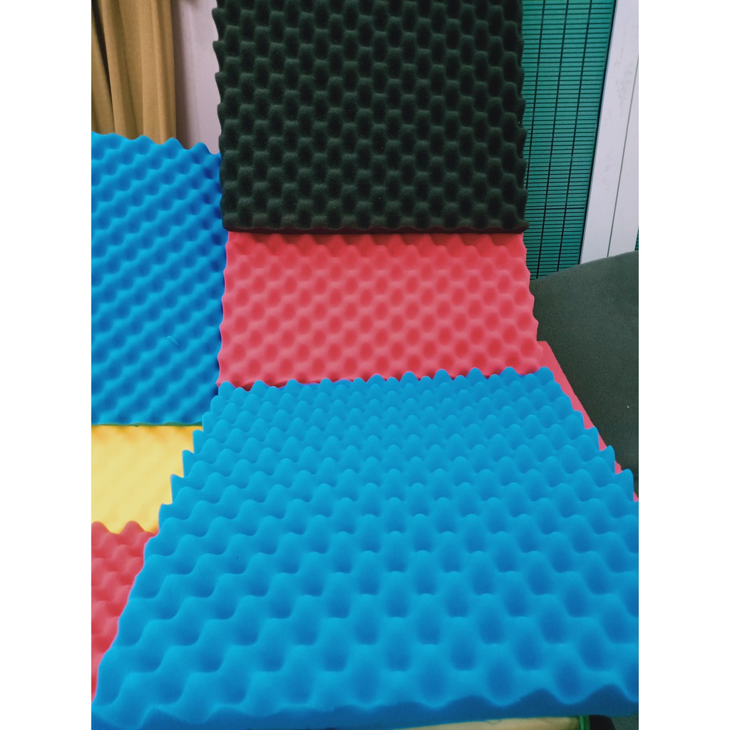 Mút tiêu âm hình trứng( hột gà) tiêu âm giảm ồn kích thước 1mx1,6m dày 3cm