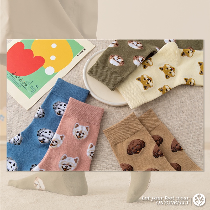 Tất cổ cao hình thú cưng - Boss Socks