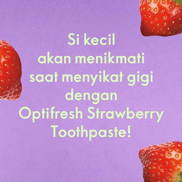 (hàng Mới Về) Kem Đánh Răng Optifresh System 8 Total Crystal Extreme Whitestrawberry