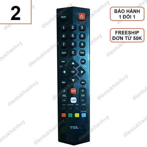 Điều Khiển Tivi TCL Cho Smart Tivi