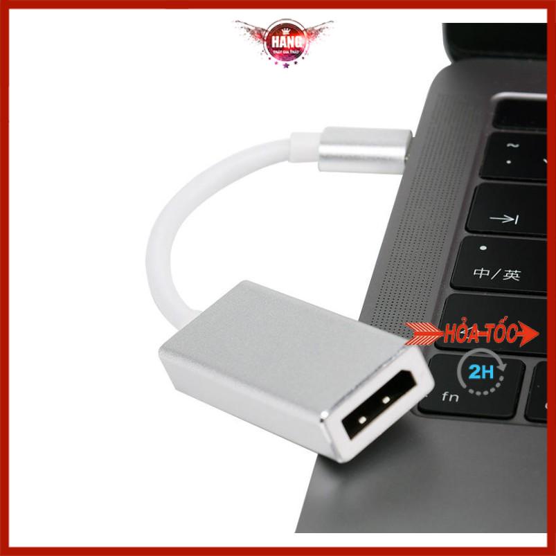 [Mã ELHACE giảm 4% đơn 300K] Cáp chuyển tín hiệu Usb Type-c ra DP, Type-c to displayport - hỗ trợ 4K