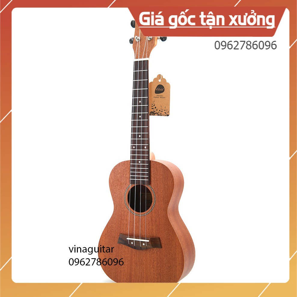 Đàn Ukulele Concert Music MG02 Chỉ Lỗ - NMH Music Phân Phối Chính Hãng